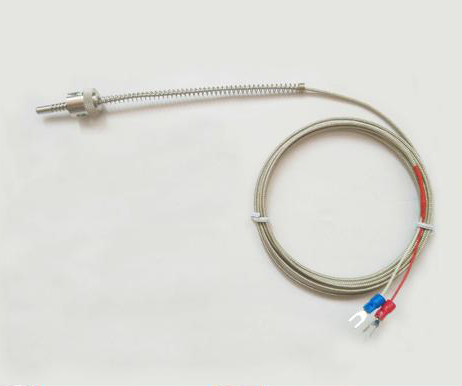 Compression spring thermocouple