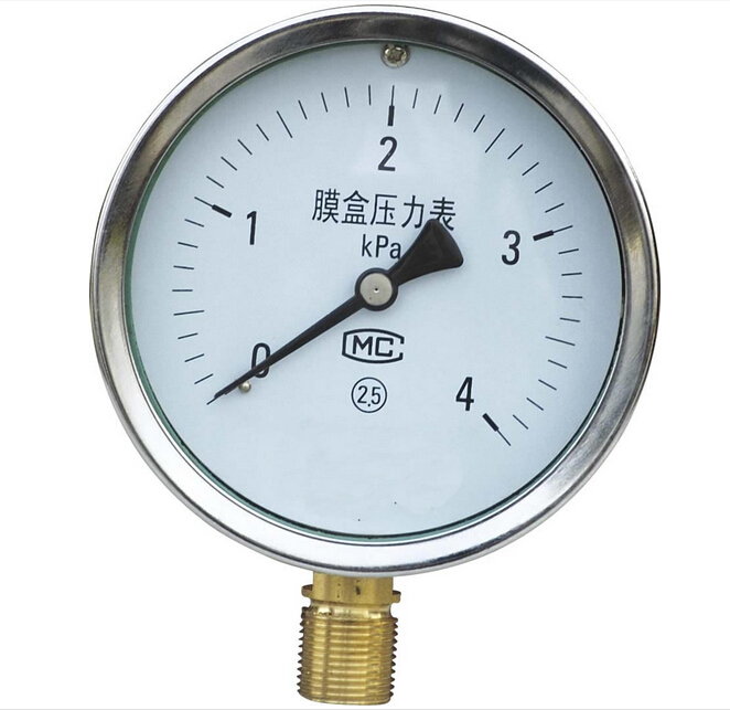 Diaphragm pressure gauge