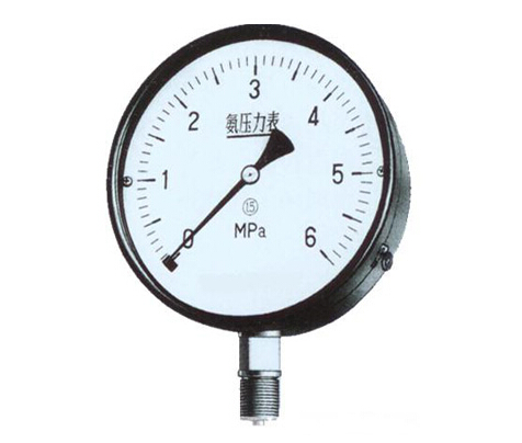 Ammonia pressure gauge