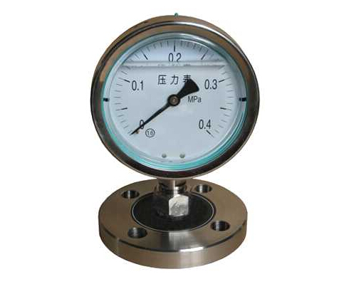 Diaphragm pressure gauge